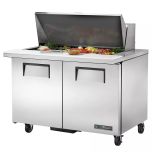 True TSSU-48-18M-B-HC Cold Table 48" 18-Pan Mega, Hydrocarbon TRUE-TSSU-48-18M-B-HC