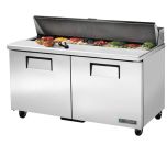 True TSSU-60-16-HC Cold Table 60" l 16-Pan, Hydrocarbon TRUE-TSSU-60-16-HC