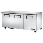 True TUC-72-HC Undercounter Ref 3-Dr 72" l, Hydrocarbon TRUE-TUC-72-HC