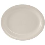 Tuxton China TNR-013 Oval Platter 11.5'' TUXT-TNR-013