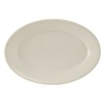Tuxton China TRE-012 Plate Oval 10.5'' 24/Cs TUXT-TRE-012