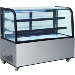 Ultra® Bakery Showcase,Refrigerated S/S Curve Front 72" ULTRA-RBS-CV-6S