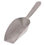 WINCO ASFB-4 Scoop 4oz Flat Bottom (Alum) WINC-ASFB-4