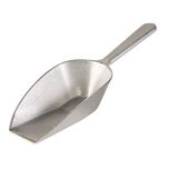 WINCO ASFB-7 Scoop 7oz Flat Bottom (Alum) WINC-ASFB-7