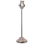 WINCO™ - Menu/Card Stand, 8" stainless steel stand, with 2-1/4" heavy cast iron base WINC-TBH-8
