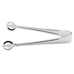 WINCO™ - Food/Ice Tongs, 8-1/2"L, 3-1/4" opening, 18/8 stainless steel, mirror polish, Regency WINC-ICT-7