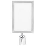 WINCO Sign Frame for Retractable Stanchion WINC-CGSF-12S