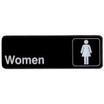 WINCO SGN-312 Sign "Women Restroom" WINC-SGN-312