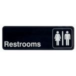 WINCO SGN-313 Sign "Restroom", Unisex WINC-SGN-313
