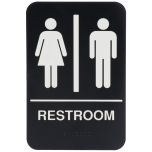 WINCO SGN-603 Sign "Restroom" 6" X 9" WINC-SGN-603