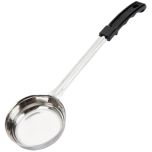 Thunder Group SLLD006A Spoon/Ladle 6 Oz Solid Black Handle UPDA-SPSD-6