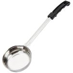 Thunder Group SLLD006A Spoon/Ladle 6 Oz Solid Black Handle TARH-SLLD006A