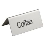 Update International TS-CFE Tent Sign "coffee" S/S UPDA-TS-CFE