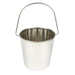 Thunder Group SLPAL013 Utility Pail 13 Qt S/S W/Handle TARH-SLPAL013