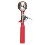 Vollrath 47145 Disher #24 1-1/3oz Red VOLL-47145