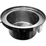 Gsw PT-2319 S/S Water Pot Outside: 23-5/8" Dia, Inside: 19" Dia WATER-POT-19