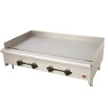 Wells HDTG-4830G Griddle 48"x30" Thermo Ng/Lp WELL-HDTG-4830G