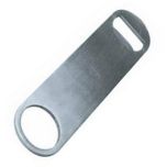 Winco CO-301 Bottle Opener, 7", Flat, Stainless Steel OPENER-BOTTLE