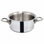 Winco DCCR-3S Mini 3.75" Casserole, S/S 15 Oz,tri-Ply WINC-DCCR3S