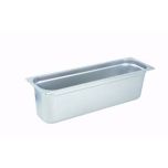 Winco SPJH-6HL Half Size Long, 6"d, 22 Gauge Pan, Nsf WINC-SPJH-6HL