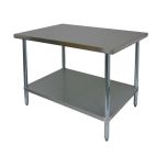 Gsw WT-P3048 Work Table All S/S, 30" X 48" Kd WKTB-SS-3048