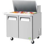 RefrigerationX XST-36-N6 Cold Table 36.375"L 10-Pan REFX-XST-36-N6