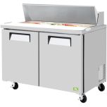 RefrigerationX XST-48-N Cold Table 48.25"L 12-Pan REFX-XST-48-N