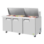 RefrigerationX XST-72-30-N Cold Table 72.75"L 30-Pan REFX-XST-72-30-N