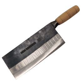 Winco 8 Chinese Cleaver with Wood Handle