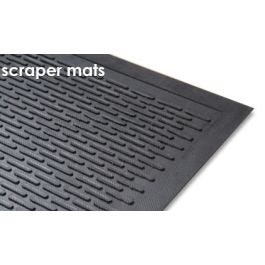 Action Sales SMR3660B Mat 36 X 60 Scraper Mat (Blk)