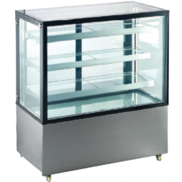 Refrigerated Bakery Display Cooler Case for Pastry Deli Slope 36 Wide Glass Refrigerator Showcase Commercial NSF UL ETL ARC-400L 