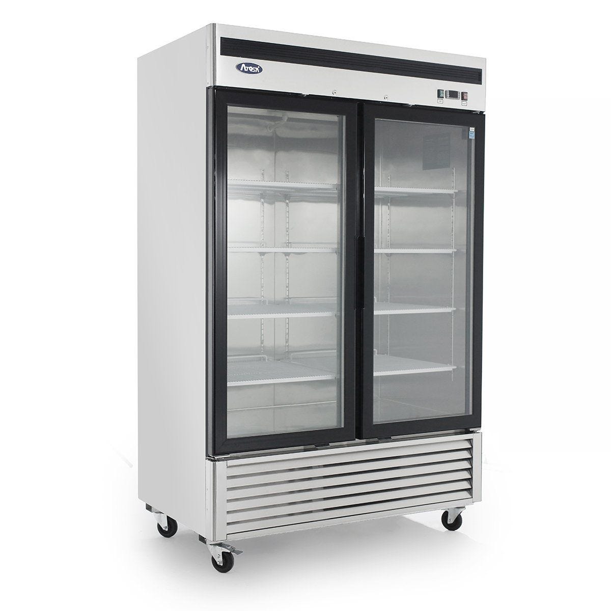 Atosa Freezer 2 Glass Door 54 4 W 47 1 Cuft 115v