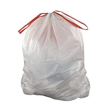 Garbage bags 100 liters (70x95), GREY, roll with 10 pcs, 32