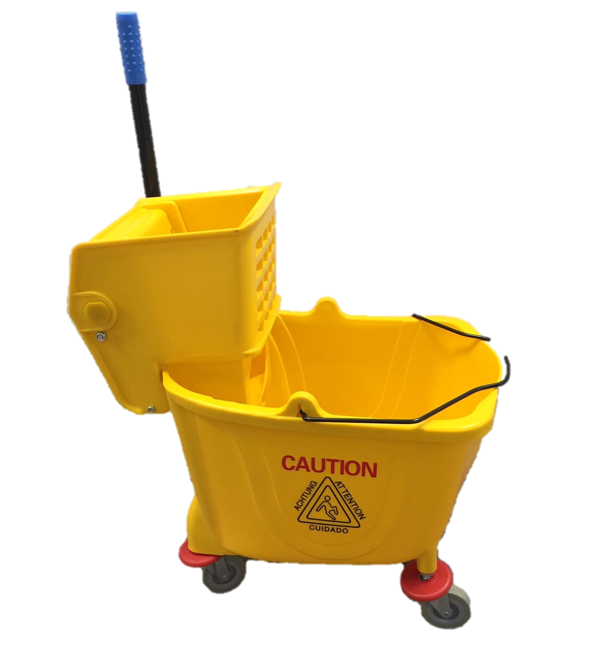 AS-MOP-WRINGER Yellow Mop Bucket & Wringer Combo, 36 Qt.