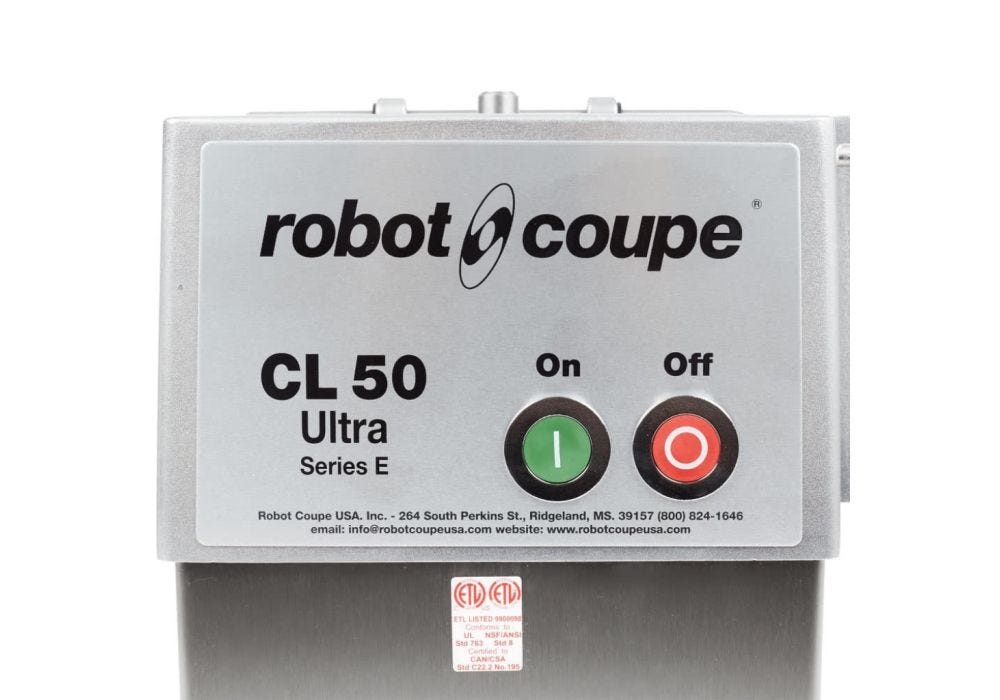 robot coupe CL 50 フードプロセッサー値下げしました Robot Coupe CL50E Ultra Continuous Feed Food Processor with