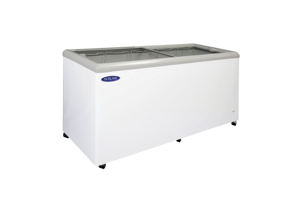26 Cu Ft White Diamond Series Glass Door Refrigerator Nor Lake Scientific
