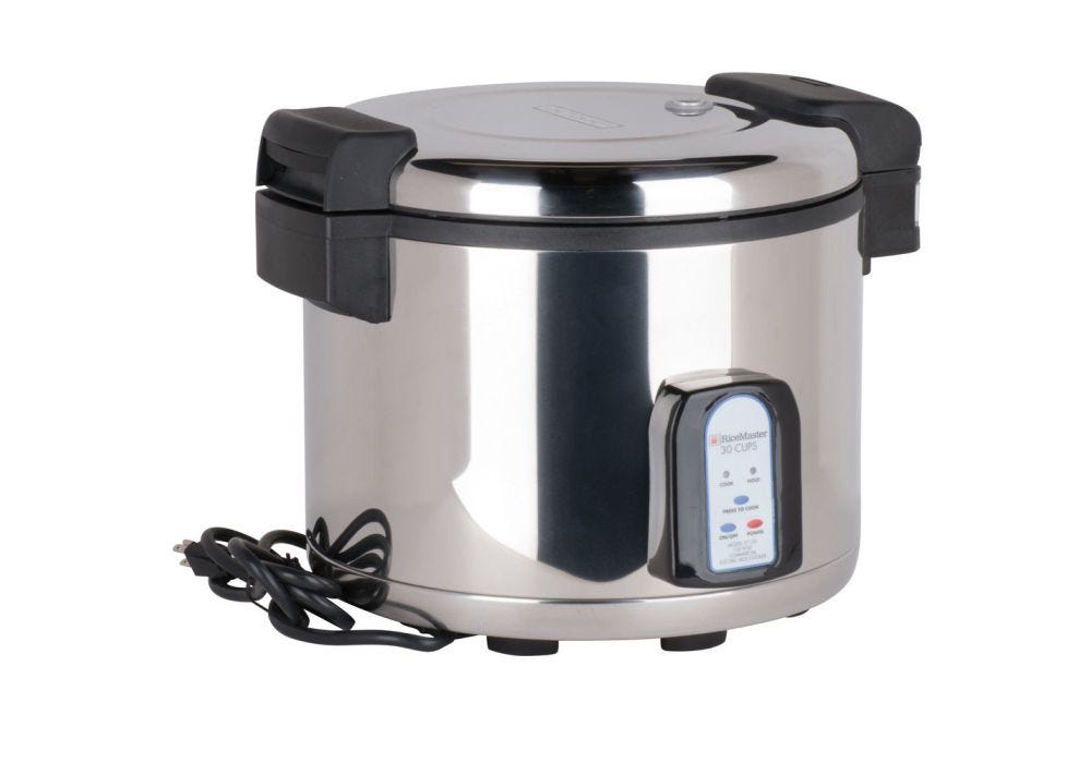 Town Food 57130 30 Cup Elec.rice Cooker/Warmer.120v