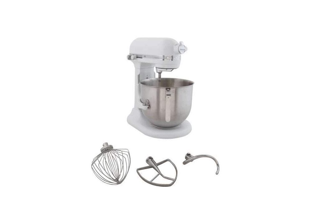 KitchenAid Commercial White 8 Qt Commercial Stand Mixer White