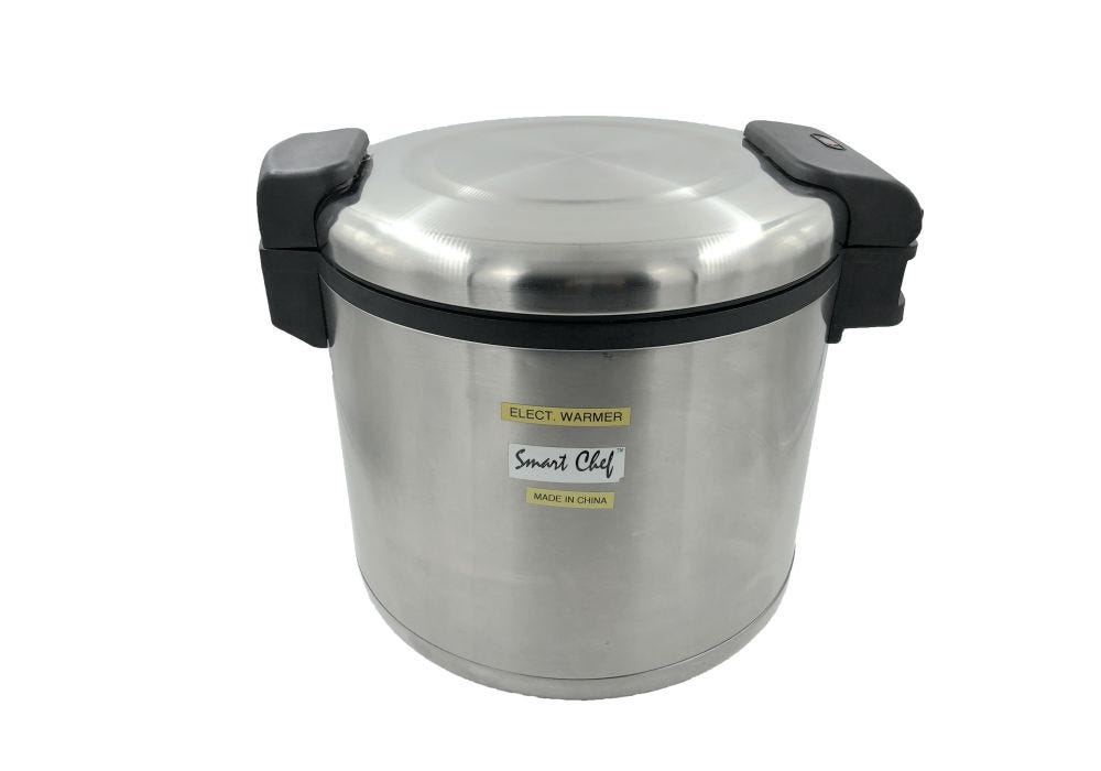 Smart Chef 110 Cup Stainless Steel Rice Warmer