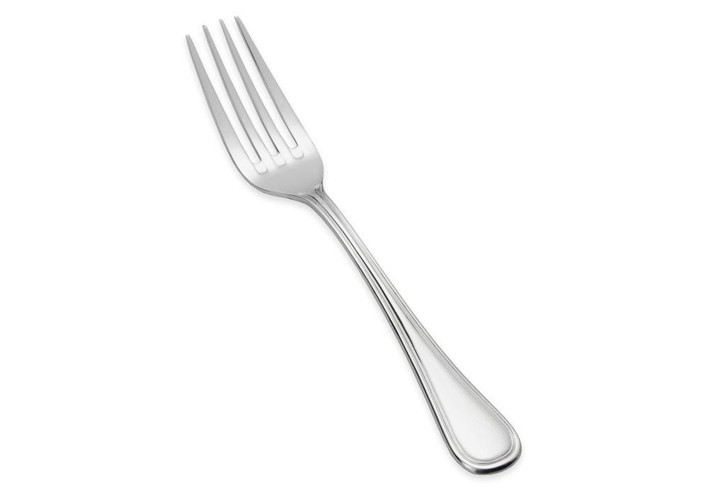 Silver 12-Piece Update International RE-105 Regency Stainless Dinner Fork 