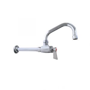 Fisher 36160 Chinese Range Faucet with Ceramic Cartridge, Lever Handle, 7 1/2" Nipple, 14" Swing Spout FISF-36160