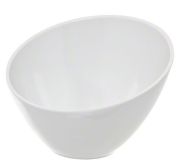 Kitchen Melamine Inc. LB008 Bowl 8" White 42oz 6/24 KMI-LB008