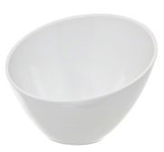 Kitchen Melamine Inc. LB009 Bowl 9" White 6/24 KMI-LB009