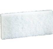 3m 8440 White Cleaning Pad, 5/Box 3M-8440