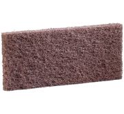 3m 8541 Brown Cleaning Pad, 5/Box 3M-8541