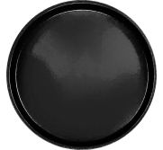 Cambro 1300110 Camtray 13" Round Blk Fiberglass CAMB-1300110