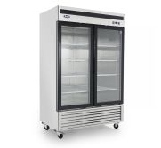 Atosa Freezer, 2-Glass Door, 54.4"W, 47.1 Cuft, 115V ATOSA-MCF8703ES