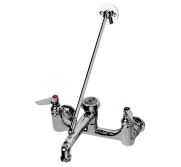 T&s Brass B-0665-CR-POL Faucet For Mop Sink W/Vacuum Brkr TSF-B-0665-CR-POL