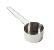 American Matalcraft MCL10 Measuring Cup, 1 Cup, Stainless Steel AMEM-MCL10