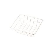 American Metalcraft SQGS6 Wire Grid Basket, 6"l X 6"w X 2"h, Square, Stainless Steel AMEM-SQGS6